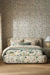 Anthropologie Winnie Tall Hattie Floral Bed In White