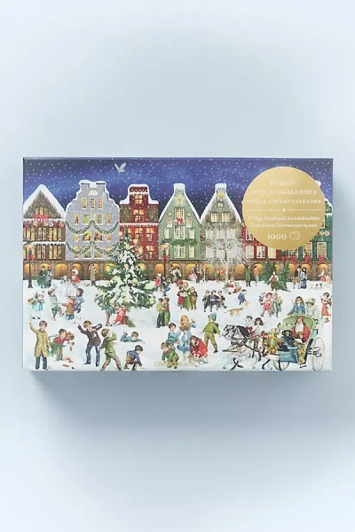 Anthropologie Winter Advent Calendar Jigsaw Puzzle In Multi