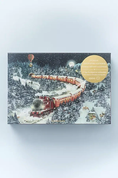Anthropologie Winter Advent Calendar Jigsaw Puzzle In Multi