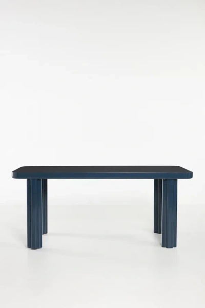 Anthropologie Winton Dining Table In Blue