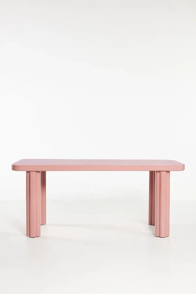 Anthropologie Winton Dining Table In Pink