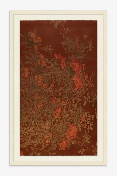 Anthropologie Within The Flowers I Wall Art In Brown