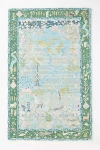 Anthropologie Wool & Viscose Blend Tufted Tales Menagerie Rug
