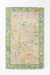Anthropologie Tales Menagerie Tufted Wool-viscose Blend Rug