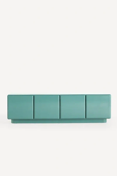 Anthropologie Wright 72" Media Console In Green