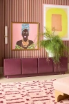 Anthropologie Wright Lacquer 72" Media Console In Multi