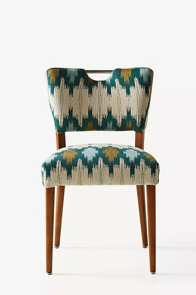 Anthropologie Wyatt Dining Chair In Green