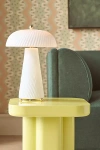 Anthropologie Yama Swirled Glass Table Lamp