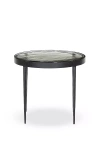 Anthropologie Yoko Iron & Glass Round Nesting Tables
