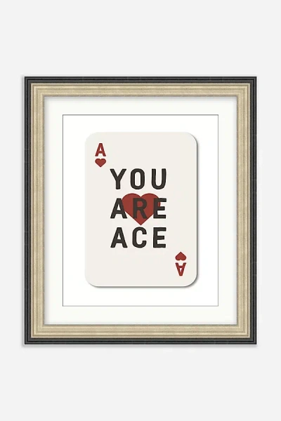 Anthropologie You Are Ace Wall Art In Multi