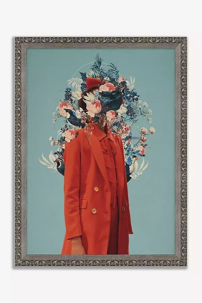 Anthropologie You Smell Like Home Wall Art In Blue