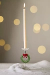 Anthropologie Yuletide Candle Holder In Multi