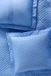 Anthropologie Zina Cotton Embroidered Woven Euro Sham