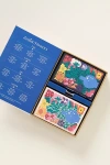 Anthropologie Zodiac Flowers Playing Card Set