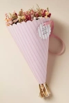 Anthropologie Zoe Dried Floral Bouquet In Pink