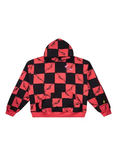 Anti Promo Check-pattern Hoodie In Multi