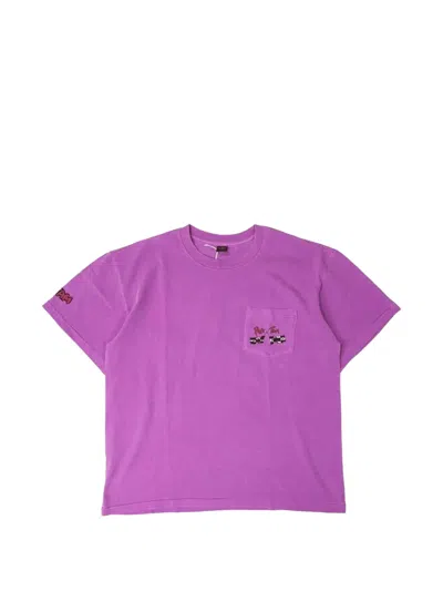 Anti Promo X Chrome Heart Matty Boy T-shirt In Purple