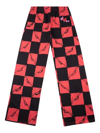 Anti Promo X Chrome Hearts X Matty Boy 99 Eyez Track Pants In Multi