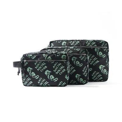 Pre-owned Anti Social Club Garden Grove Bag Set In Black