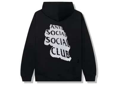 Pre-owned Anti Social Club Men's  1.5 Hoodie In Black