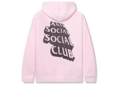Pre-owned Anti Social Club Men's  1.5 Hoodie In Pink