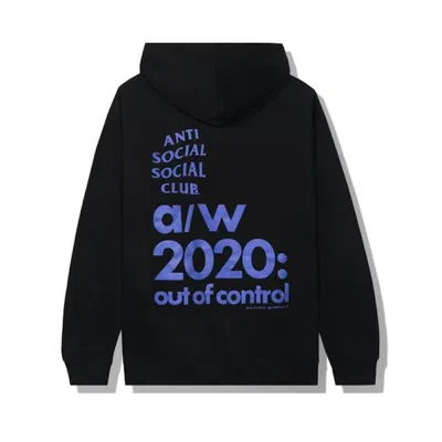 Pre-owned Anti Social Club Men's  2020 Hoodie In Black