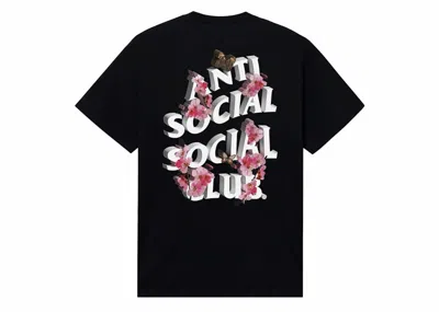 Pre-owned Anti Social Club Men's  4k Kkoch Tee Shirt In Black