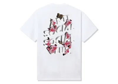 Pre-owned Anti Social Club Men's  4k Kkoch Tee Shirt In White