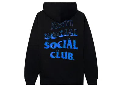 Pre-owned Anti Social Club Men's  A Fire Inside Hoodie (fw23) In Black