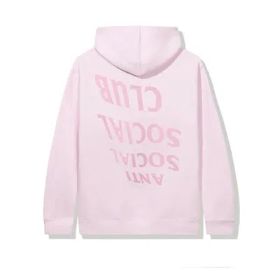 Pre-owned Anti Social Club Men's  After I Met You Hoodie In Pink