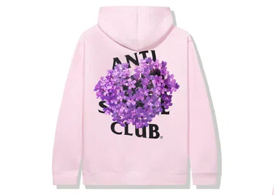 Pre-owned Anti Social Club Men's  All Rise Hoodie In Pink