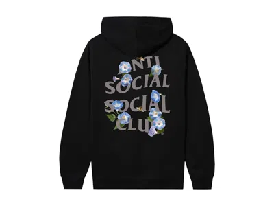 Pre-owned Anti Social Club Men's  Apis Mellifera Zip Hoodie In Black