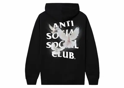 Pre-owned Anti Social Club Men's  Appreciate Life Hoodie In Black