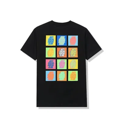 Pre-owned Anti Social Club Men's  Art Girl Tee Shirt In Black