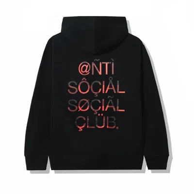 Pre-owned Anti Social Club Men's  Assc999 Hoodie In Black
