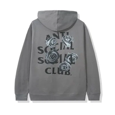 Pre-owned Anti Social Club Men's  Bat Emoji Hoodie In Black