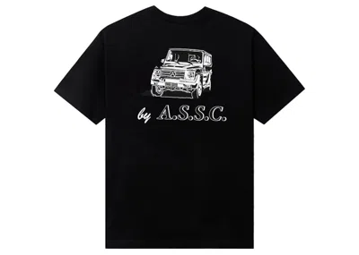 Pre-owned Anti Social Club Men's  Berlin Tee Shirt In Black