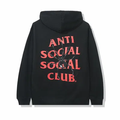 Pre-owned Anti Social Club Men's  Bitter Hoodie In Black