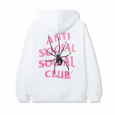 Pre-owned Anti Social Club Men's  Bitter Hoodie In White