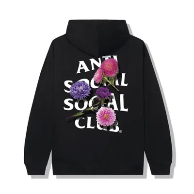 Pre-owned Anti Social Club Men's  Broken Vase Hoodie In Black