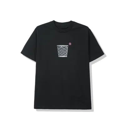 Pre-owned Anti Social Club Men's  Buckets Tee Shirt (fw19) In Black