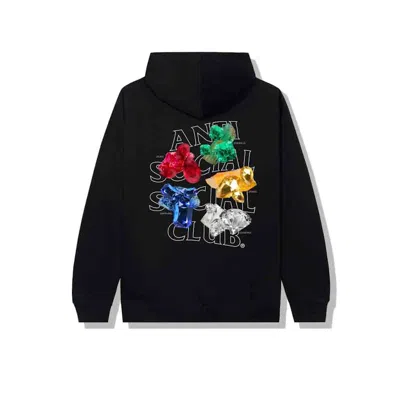 Pre-owned Anti Social Club Men's  Bussin Hoodie In Black