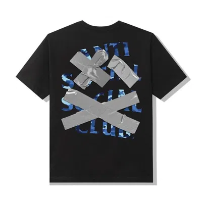 Pre-owned Anti Social Club Men's  Cancelled (again) T-shirt In Black
