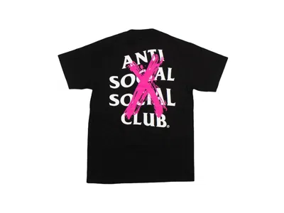 Pre-owned Anti Social Club Men's  Cancelled T-shirt In Black