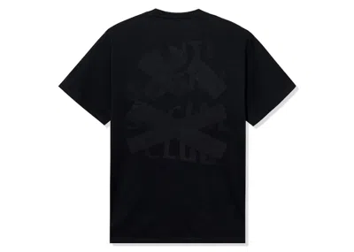 Pre-owned Anti Social Club Men's  Cancelled Tonal Tee Shirt In Black