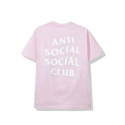 Pre-owned Anti Social Club Men's  Catchem "a" Tee Shirt (fw19) In Pink