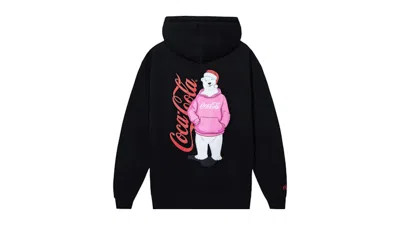 Pre-owned Anti Social Club Men's  Cocacola Pb Hoodie In Black