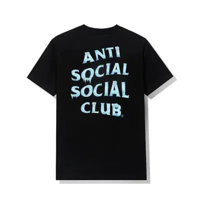 Pre-owned Anti Social Club Men's  Cold Sweats T-shirt In Black