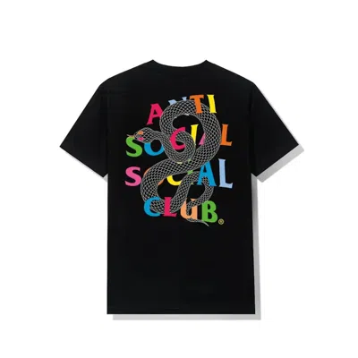 Pre-owned Anti Social Club Men's  Crawling T-shirt In Black