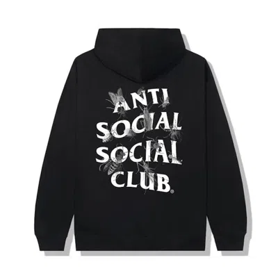 Pre-owned Anti Social Club Men's  Creep Hoodie In Black